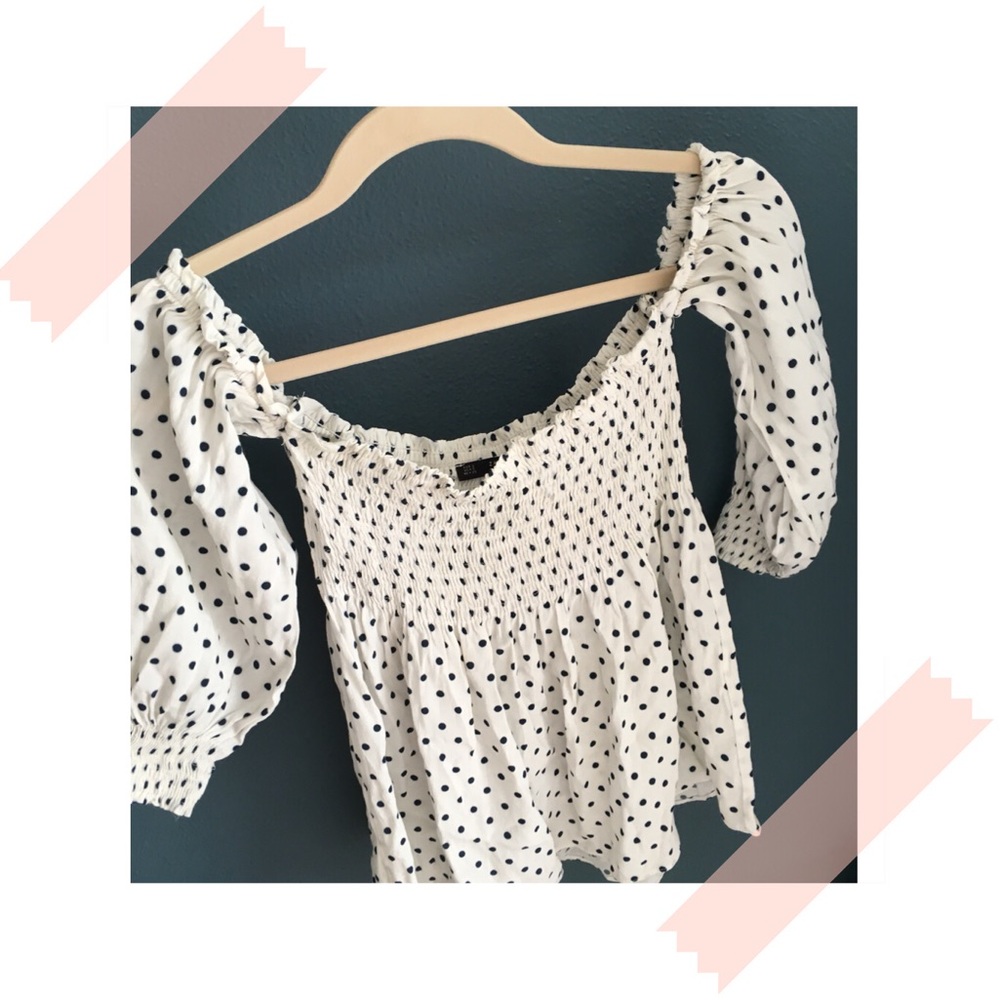 Zara off shoulder top